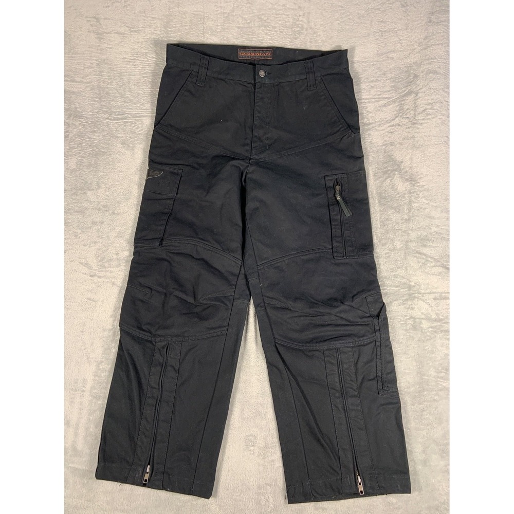 Harley-Davidson Guardian Technology Men's Motorcycle Pants Size 36 Black Cotton
